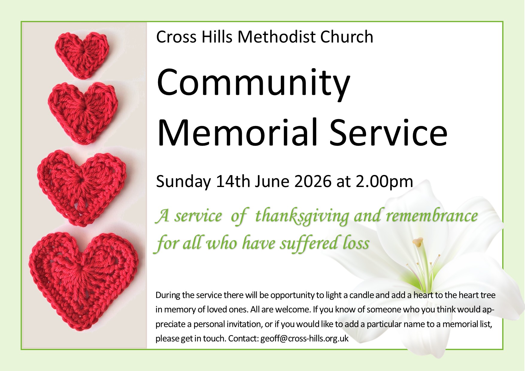 Community Memorial Service